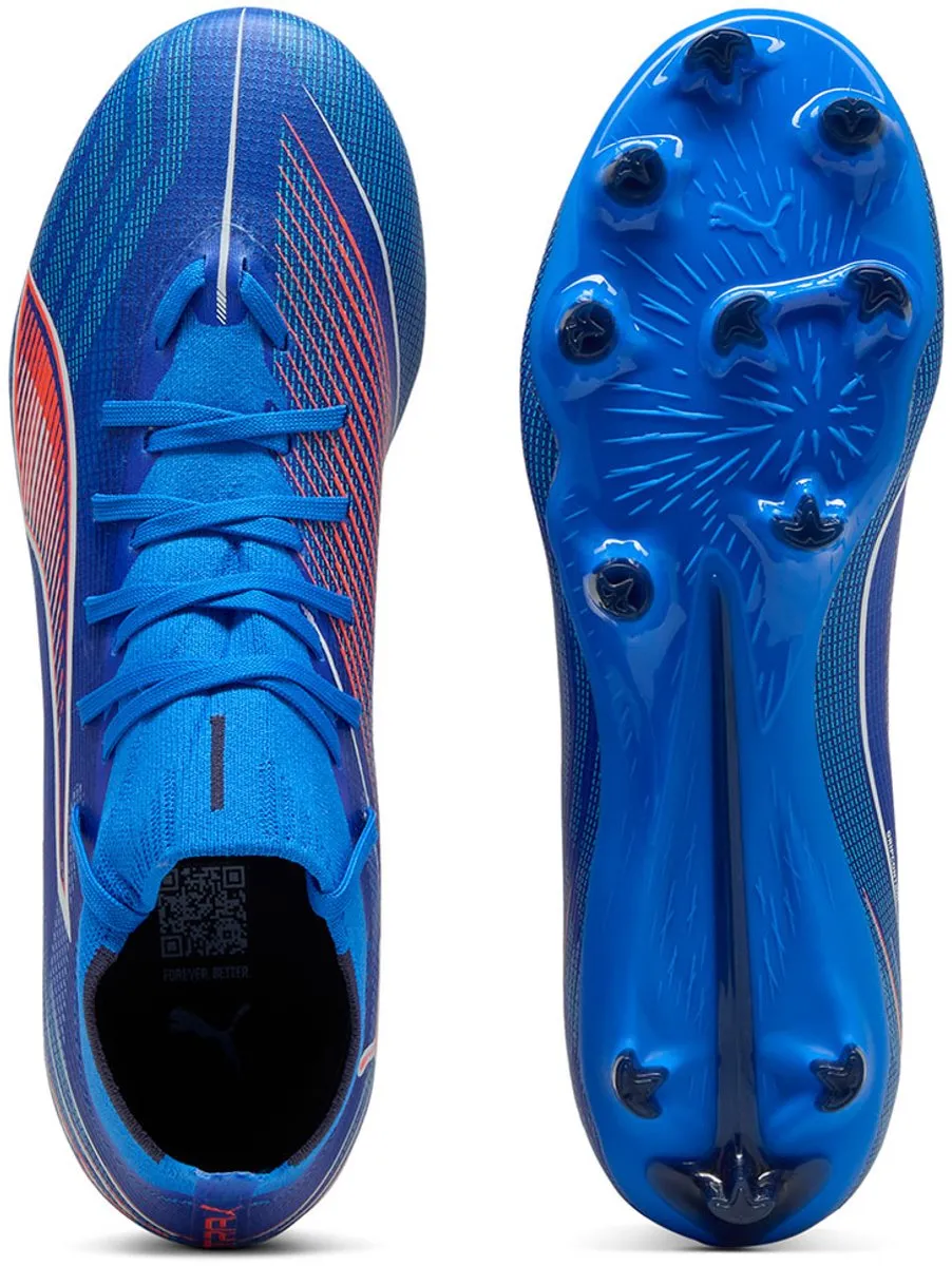 PUMA Ultra 6 Match+ FG/AG Voetbalschoenen Dames - 38.5 - Blauw