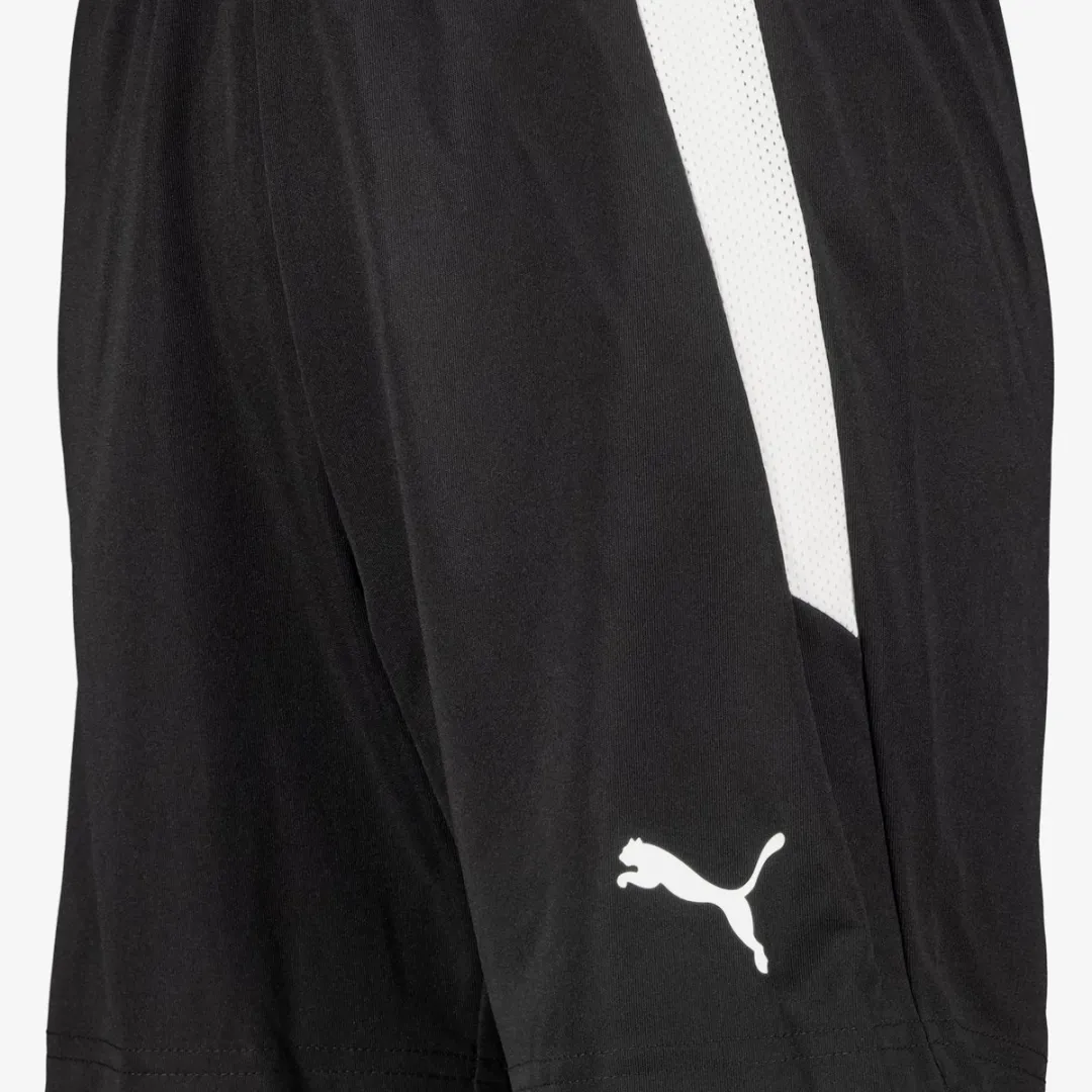 PUMA TeamLIGA Shorts Jr Unisex - 128 - Zwart/Wit