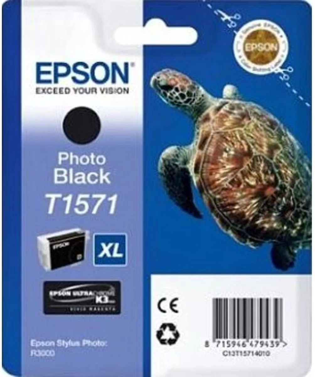 Epson T1571 Black Originele Inktcartridge 25ml