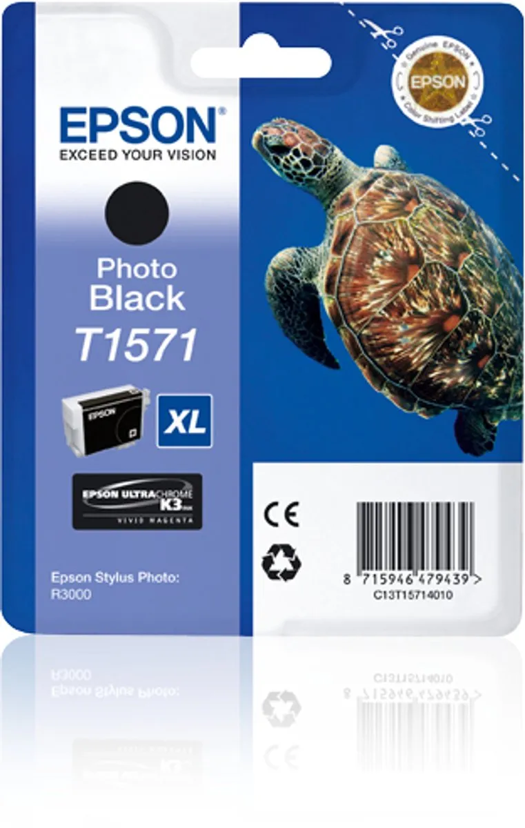 Epson T1571 Black Originele Inktcartridge 25ml