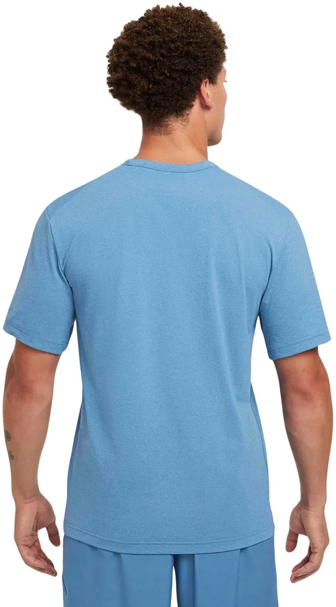 Nike Hyverse Swoosh Shirt Heren L - Blauw/Zwart