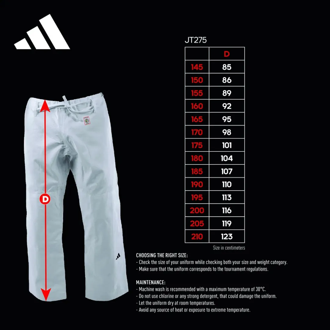 adidas Judobroek IJF-goedgekeurd 150