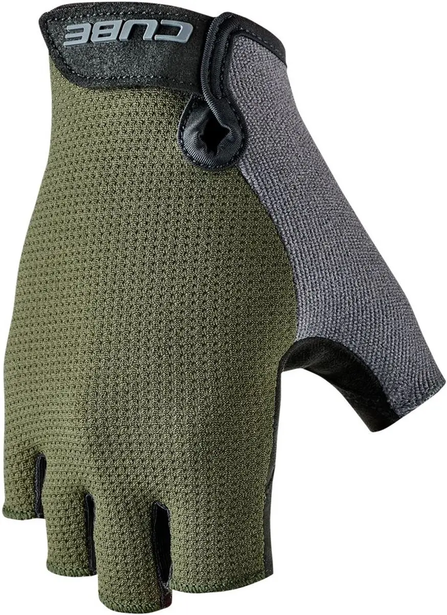 Cube CMPT Comfort Short Finger Handschoenen - L - Groen - afbeelding 5 van 6