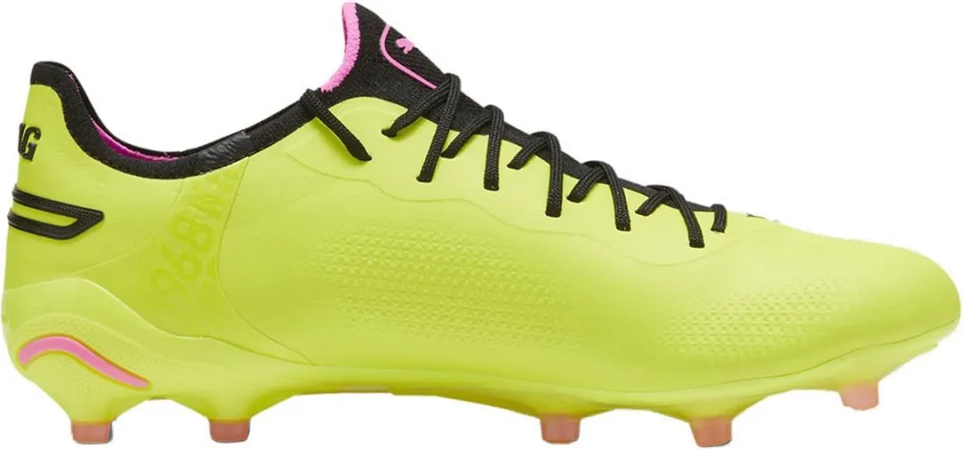 PUMA King Ultimate FG/AG Voetbalschoenen - 44 - Electric Lime