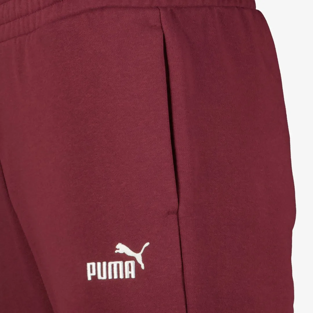 PUMA ESS No. 1 Logo Sweatpants - Heren Joggingbroek Ruby Shimmer