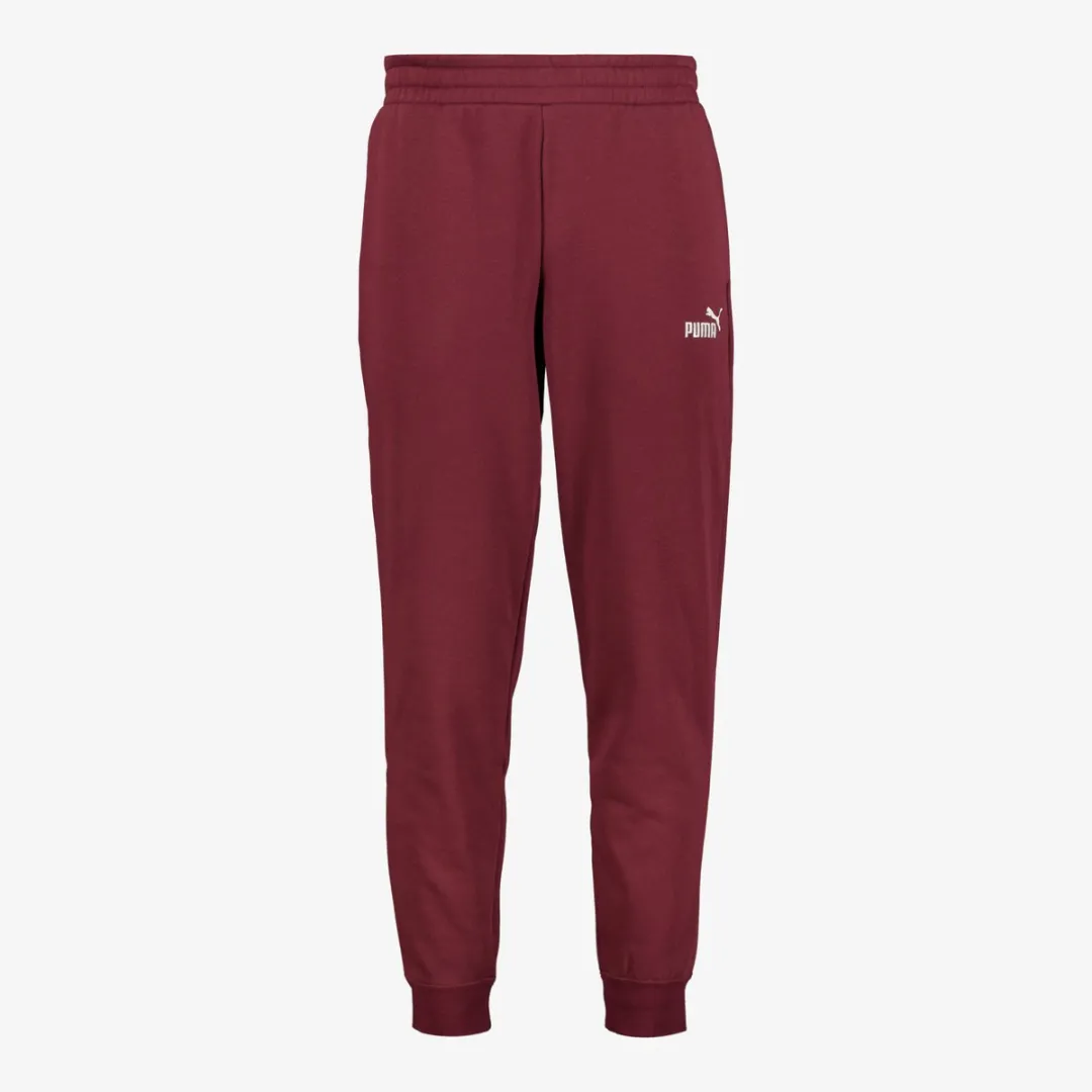 PUMA ESS No. 1 Logo Sweatpants - Heren Joggingbroek Ruby Shimmer