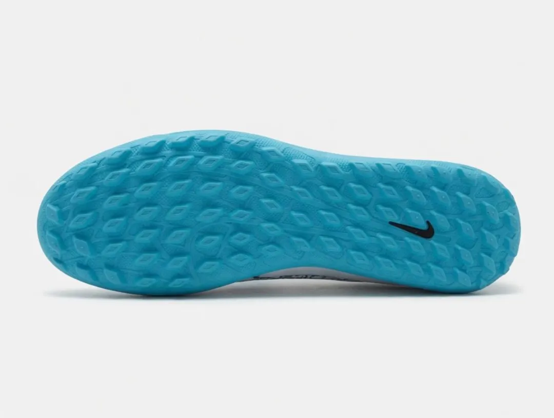 Nike Vapor 15 Club TF Sportschoenen - Maat 45.5 - Blauw/Wit/Zwart