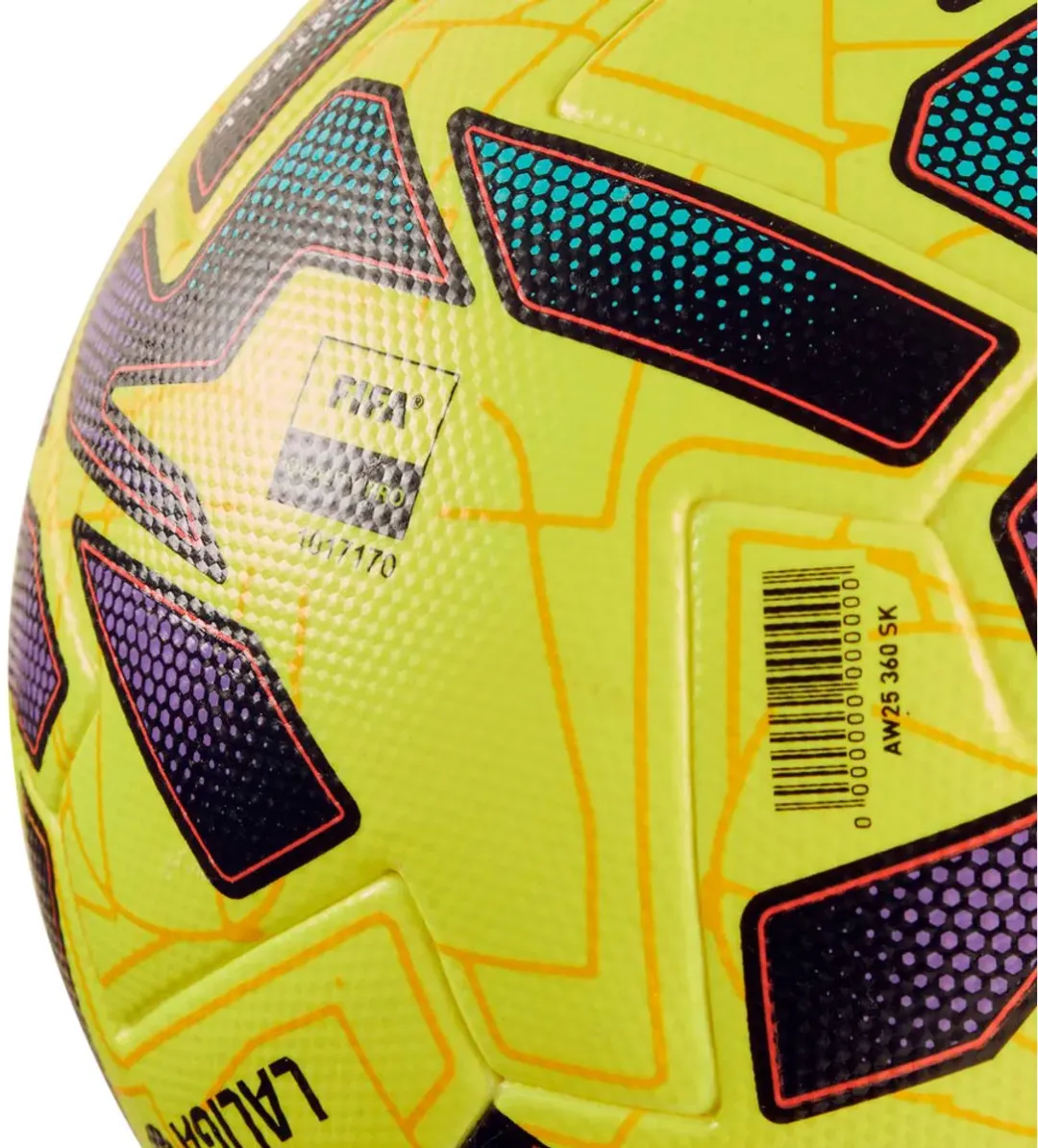 PUMA Orbita LaLiga 1 FIFA Quality Pro Voetbal 5 - Fluo Yellow/Multicolor