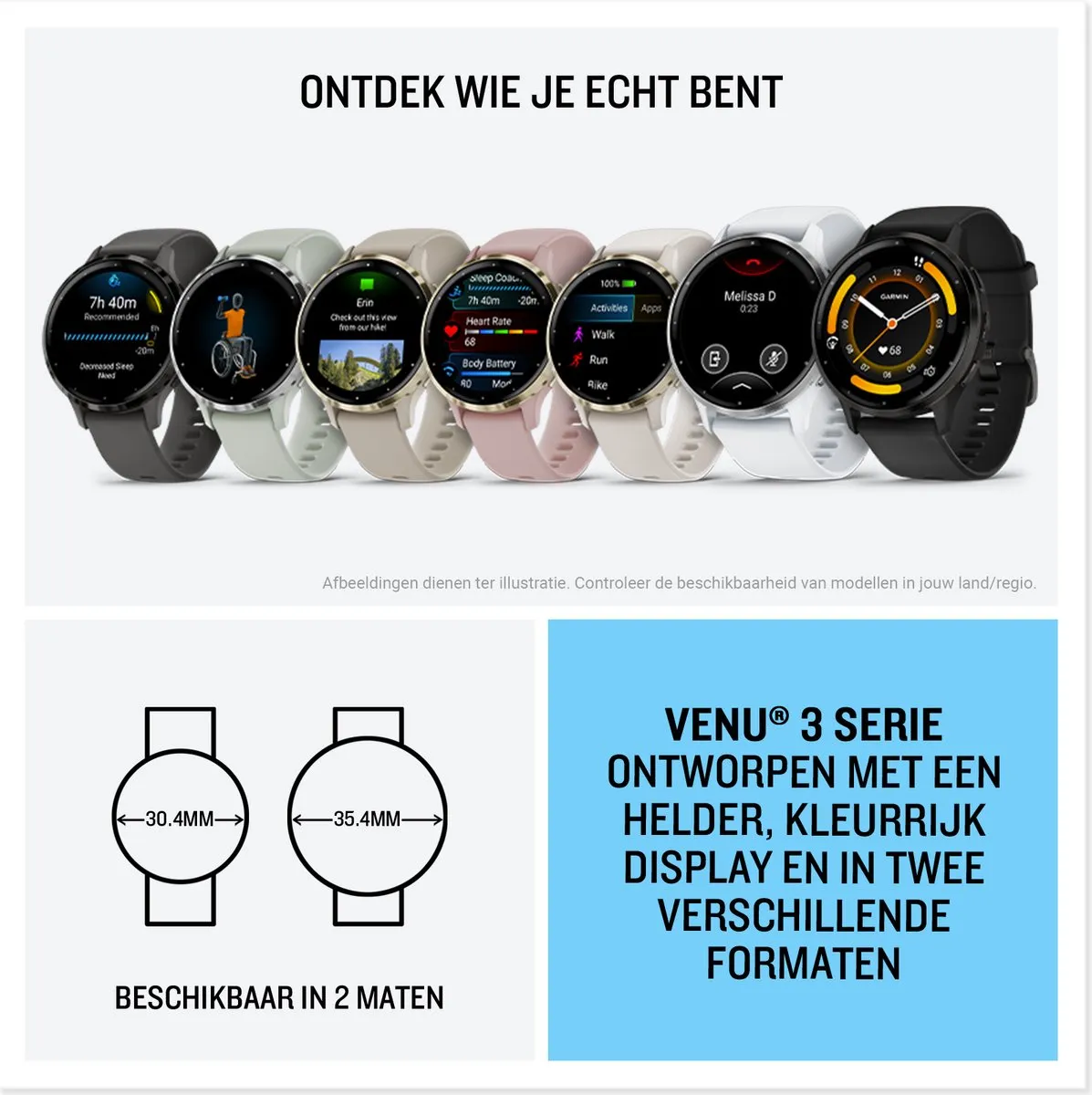 Garmin Venu 3s Smartwatch 41mm - Pebble Grey