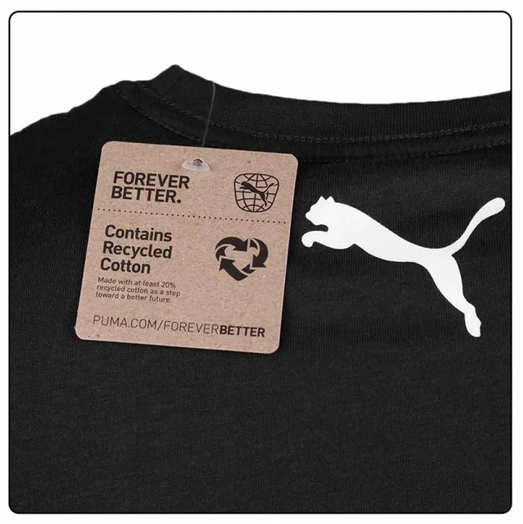 PUMA T-shirt Zwart - 2 Stuks XL