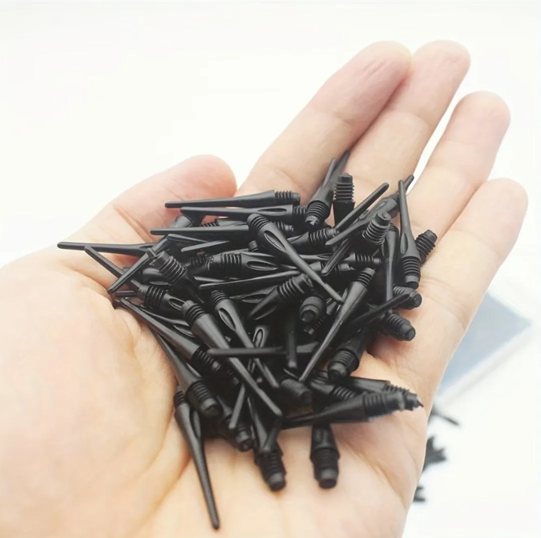 NUVEX Darttips 2BA - 100 Stuks Zwart