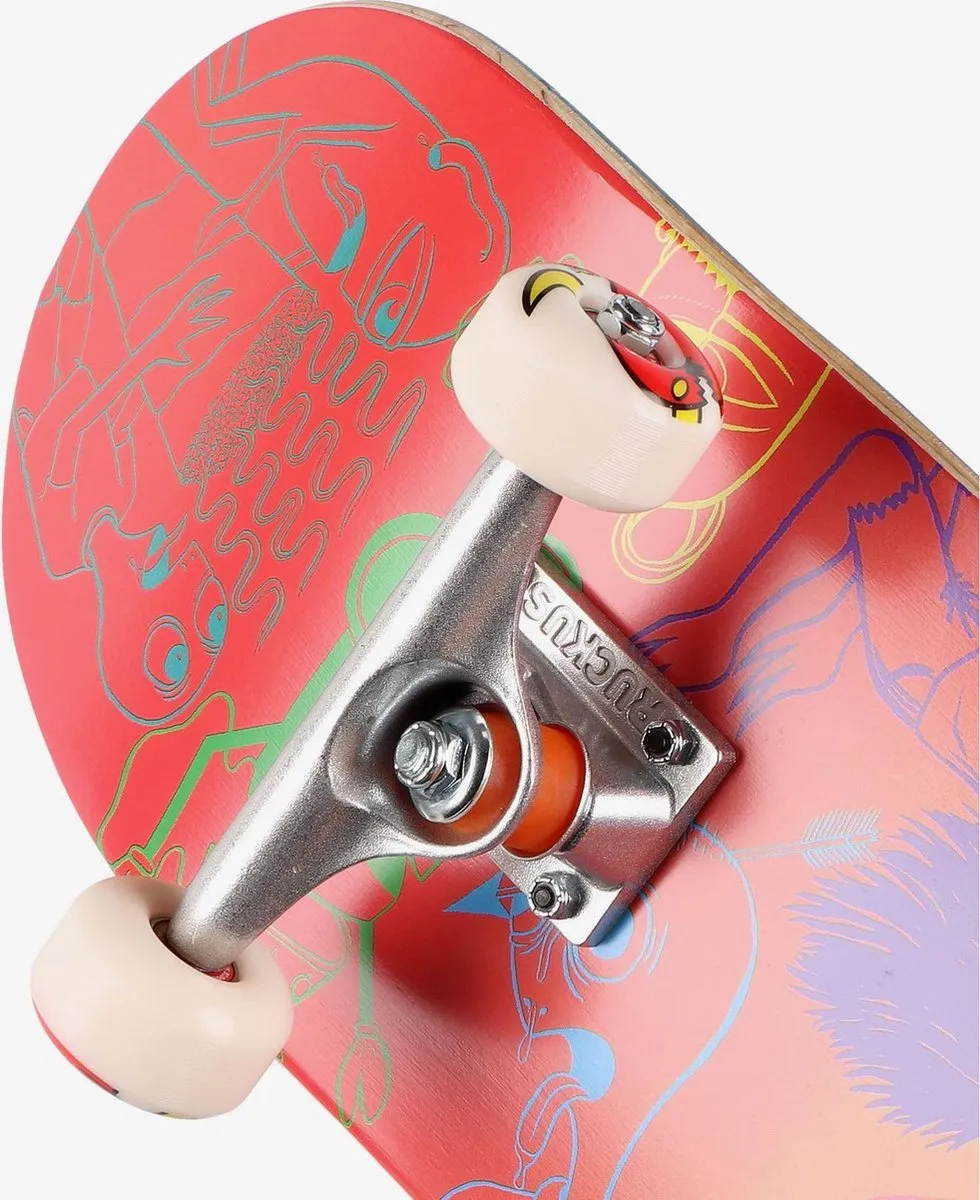 Toy Machine Sect Characters II Skateboard 8.0 - Rood