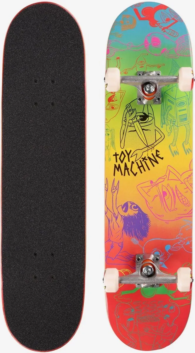 Toy Machine Sect Characters II Skateboard 8.0