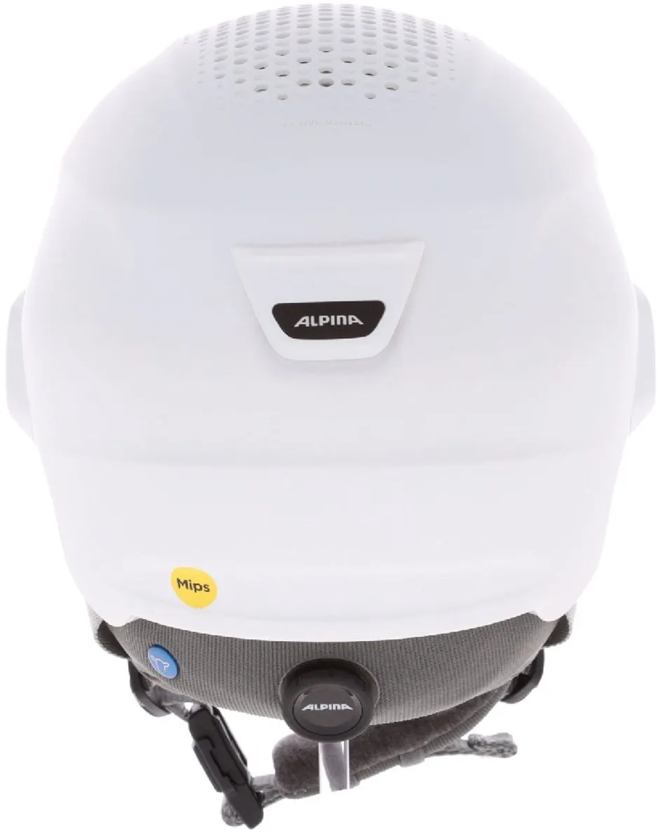 Alpina Oro QV MIPS Skihelm - M - Wit