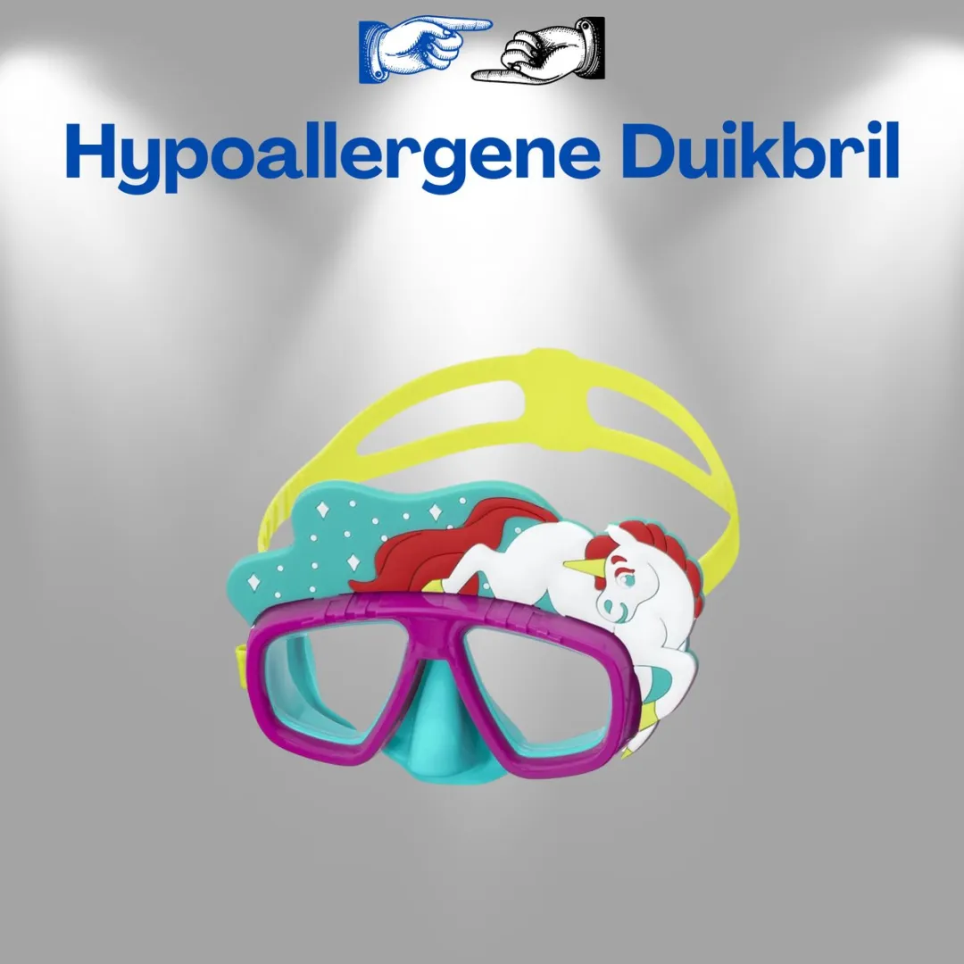 Bestway Duikset voor Kinderen Roze - Snorkelset met Hypoallergene Duikbril