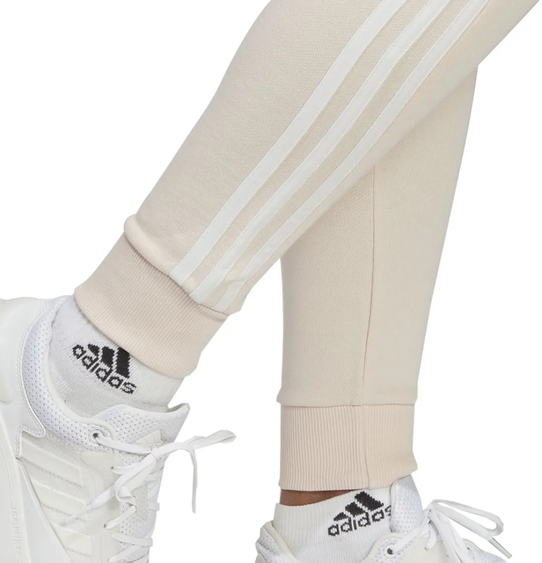 adidas Essentials 3-Stripes Dames Trainingsbroek - XL - Crème