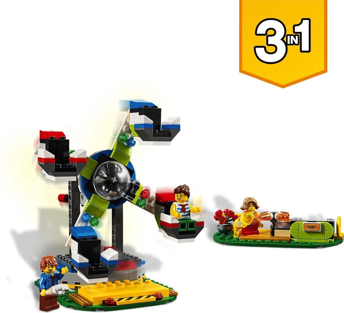 LEGO Creator Draaimolen 31095 - 595 Stukken - Multikleur