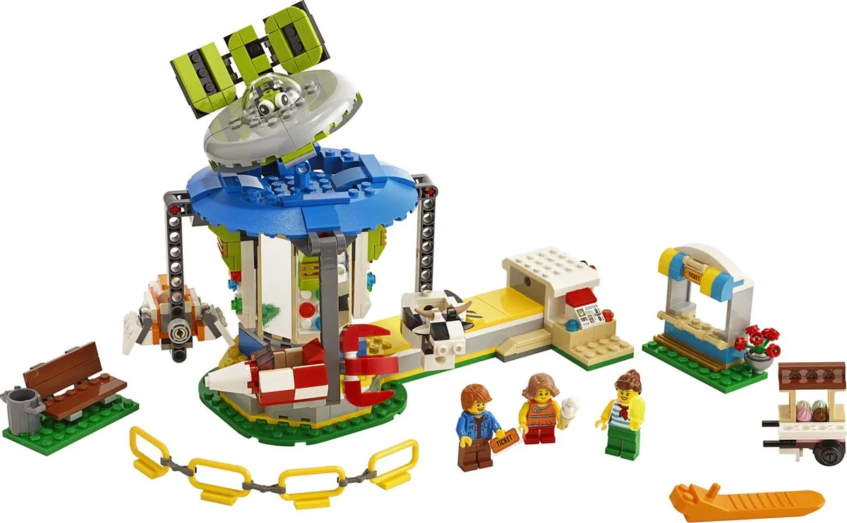 LEGO Creator Draaimolen 31095 - 595 Stukken - Multikleur