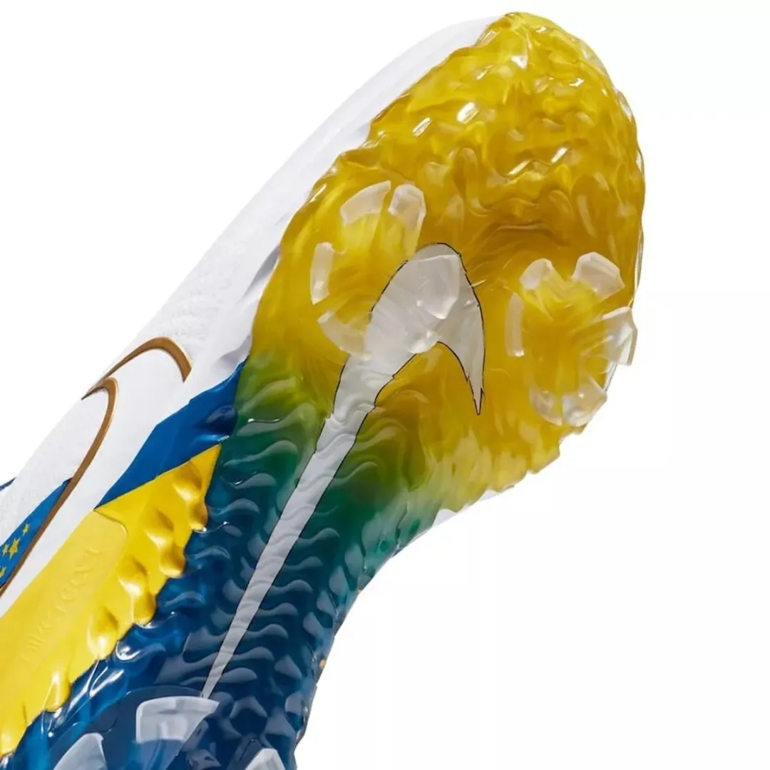 Nike Air Zoom Infinity Tour Golf Heren - Wit/Geel/Blauw - Maat 38