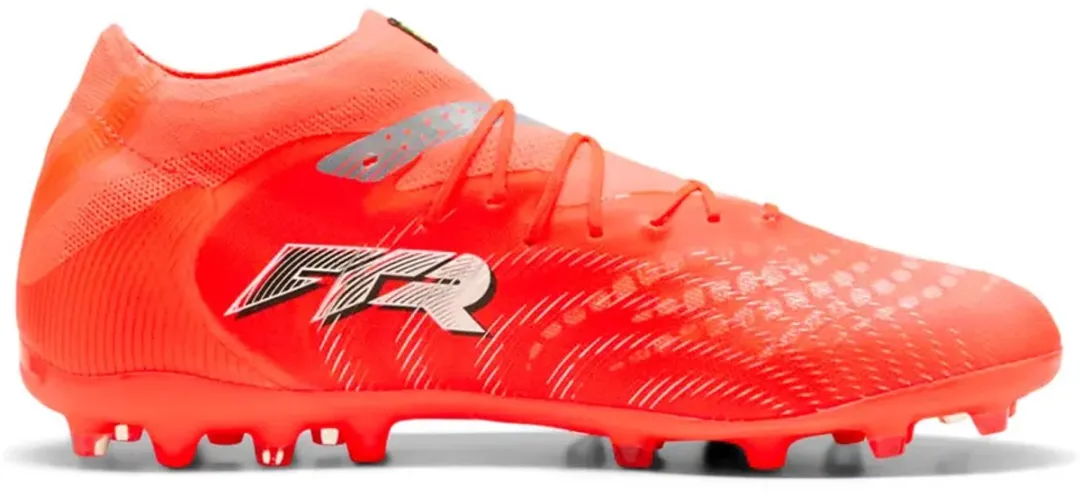 PUMA Future 9 Pro Mg Voetbalschoenen - Rood/Oranje - 43