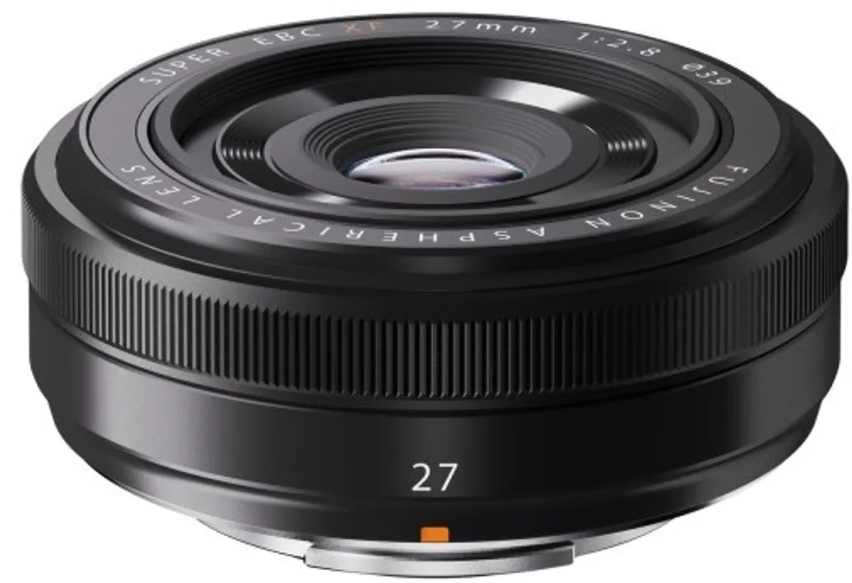 Fujifilm XF 27mm F2.8 R WR Groothoeklens - Zwart