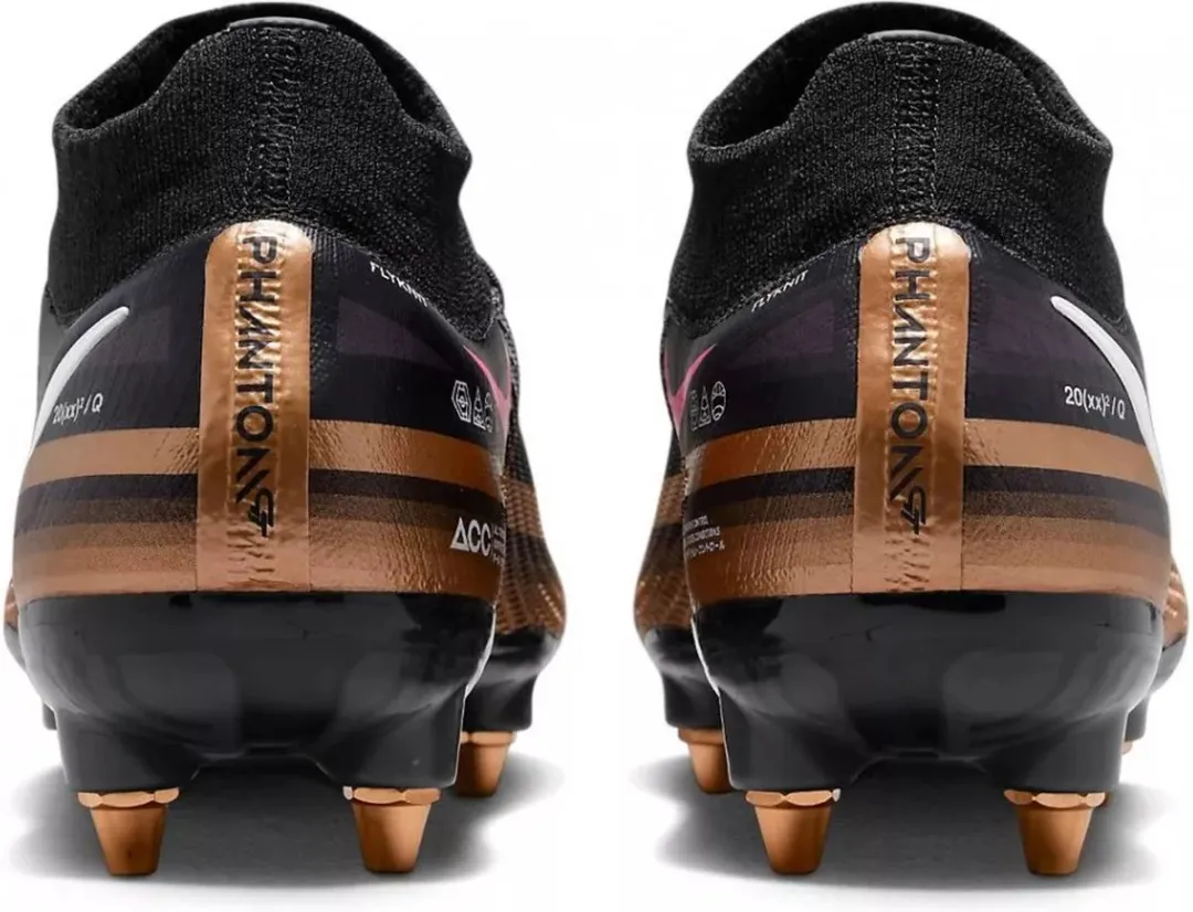 Nike Phantom GT2 Elite DF SG-PRO AC Voetbalschoenen 45 - Zwart/Bronze