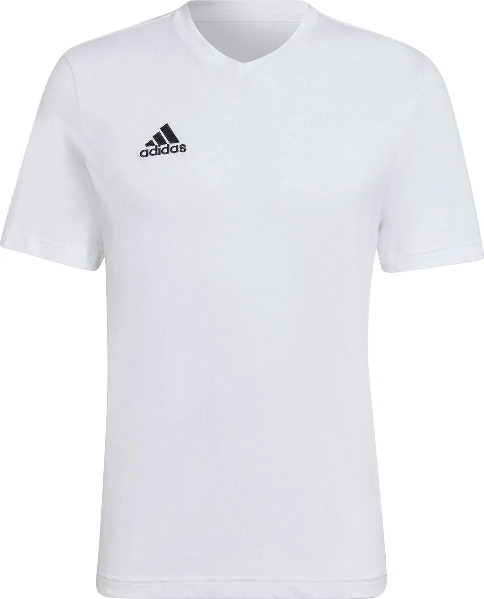 Adidas Entrada 22 T-Shirt Heren - Wit - XXL