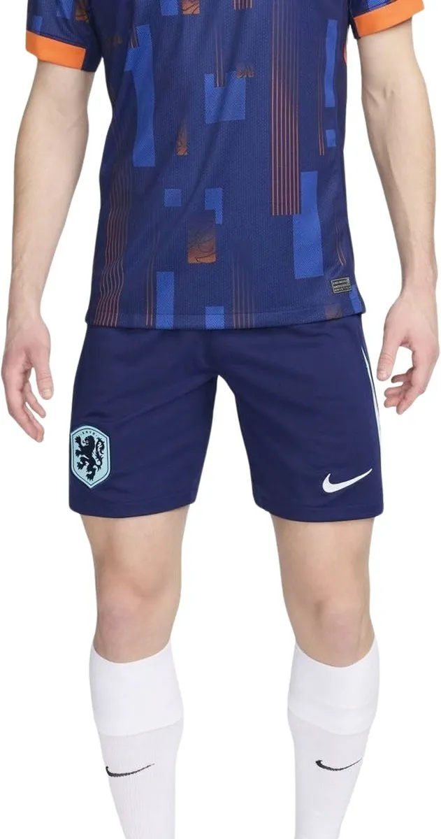 Nike Stadium Uitshort Heren FJ4299-492 - Maat L - Donkerblauw/Blauw/Orange
