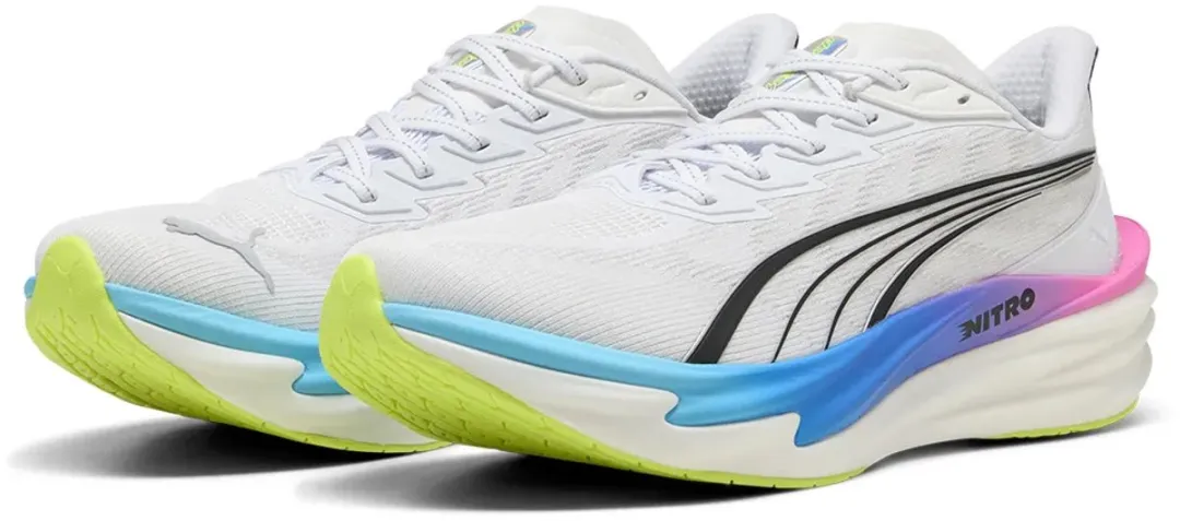 PUMA Deviate Nitro 4 Hardloopschoenen - EU 45 - Wit