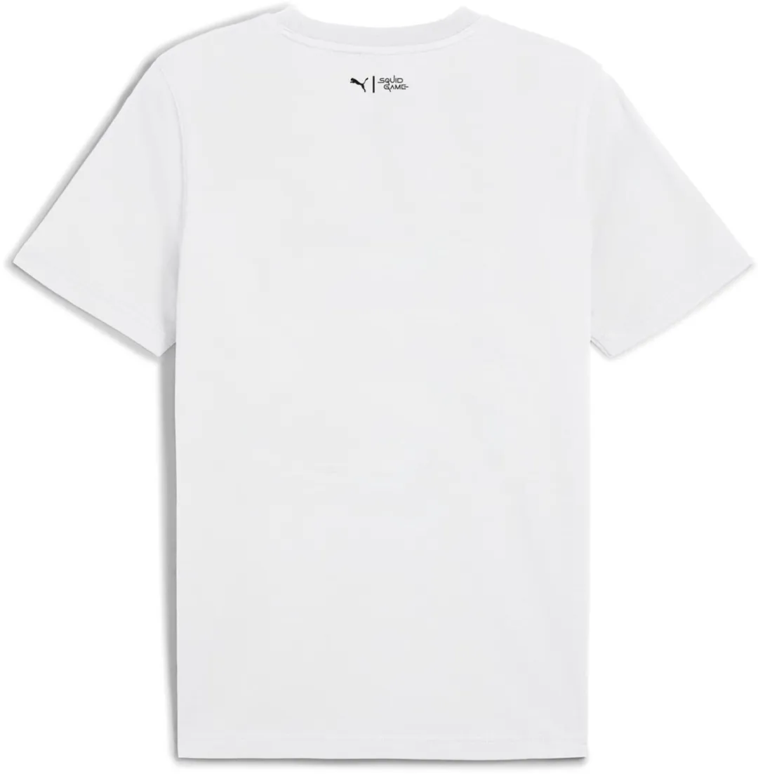 PUMA T-Shirt Squid Game Graphic - S - Wit