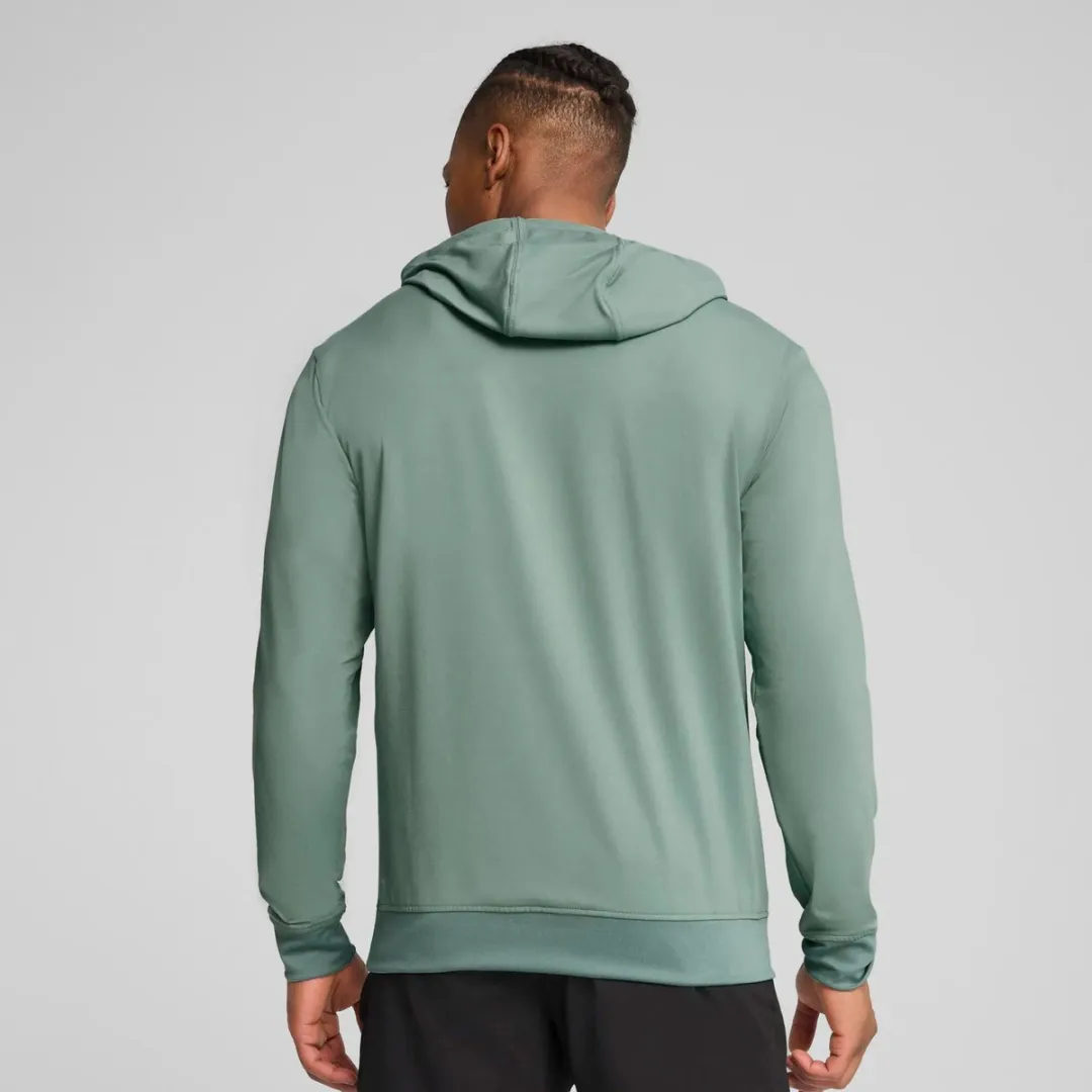 PUMA Cloudspun Branded Hoodie Heren - S - Groen