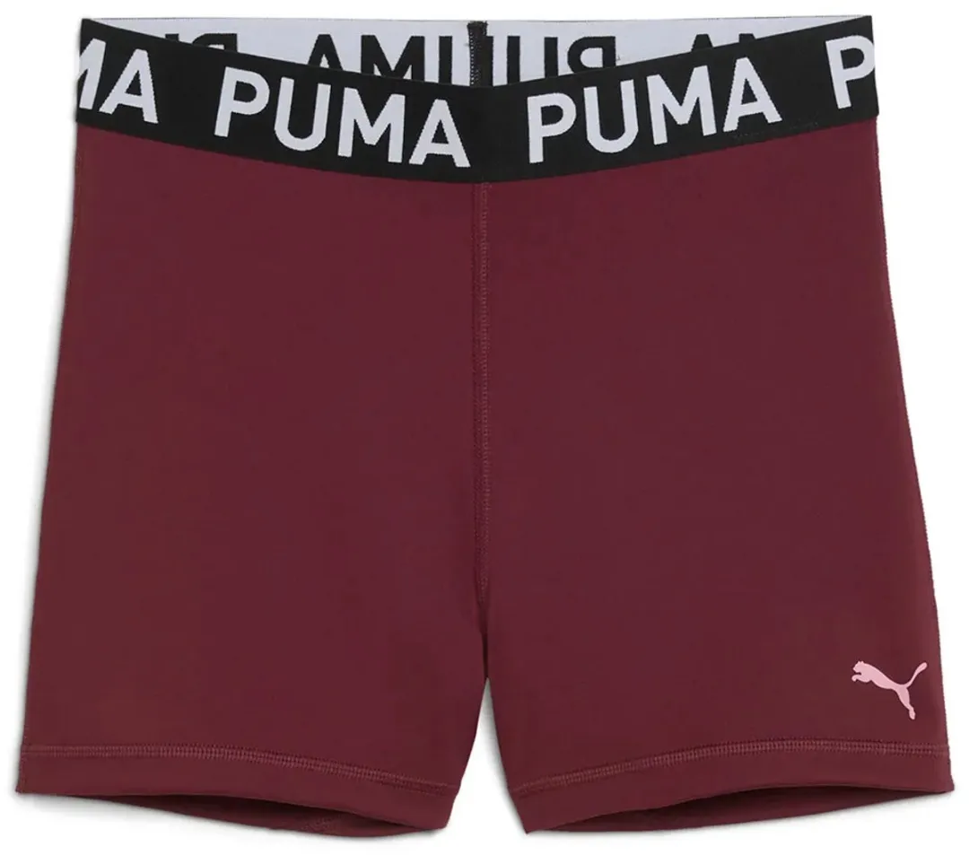 PUMA Strong 3'' Korte Leggings - L - Ruby Shimmer