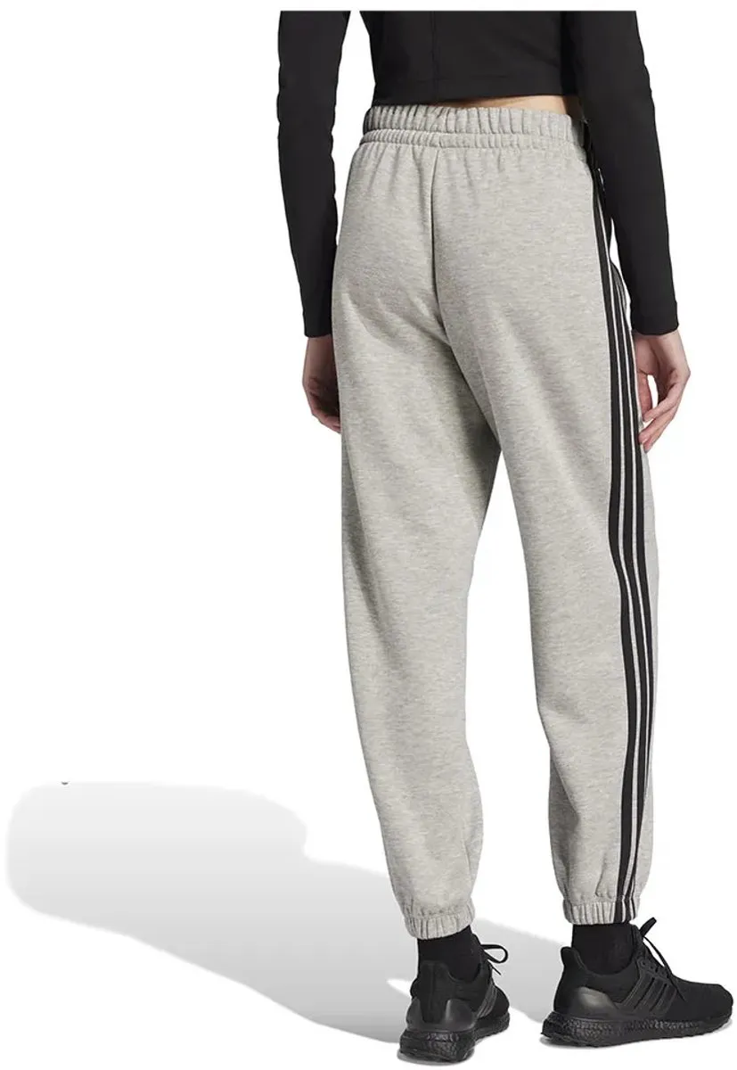 Adidas Essentials 3 Stripes Fleece Joggers - Grijs XS