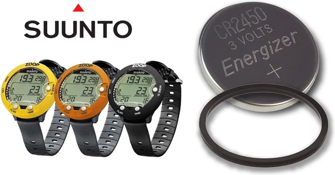 Suunto Battery Kit Zoop/Vyper/Cobra - Zwart