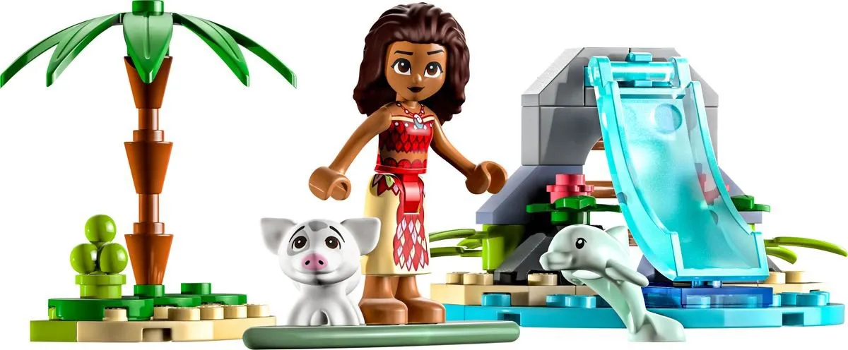 LEGO Disney Princess Vaiana Dolfijnenbaai 43-delig - Multicolor - afbeelding 3 van 3