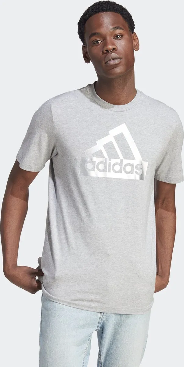 adidas Sportswear Future Icons Metallic T-shirt II3467 - Grijs - S - afbeelding 6 van 6