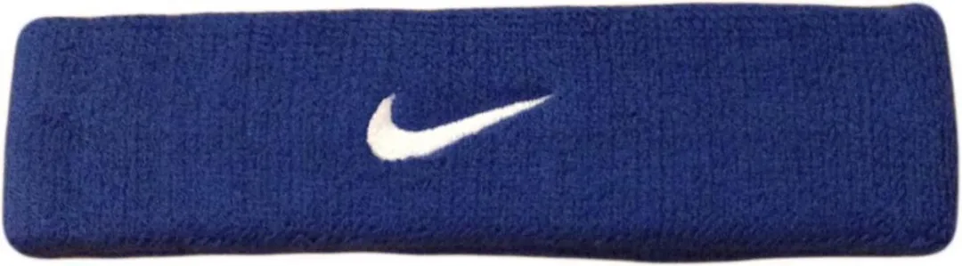 Nike Swoosh Headband - Kobalt/Wit