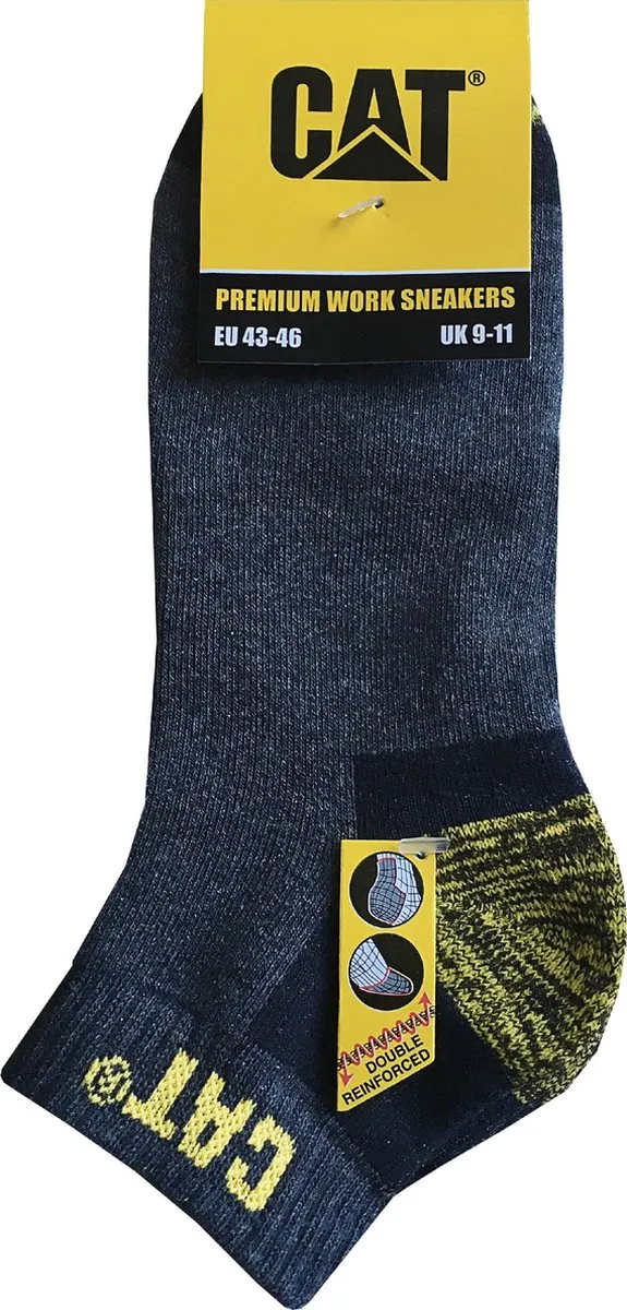 Caterpillar Sneaker Werksokken - 3 Paar - Maat 47-50