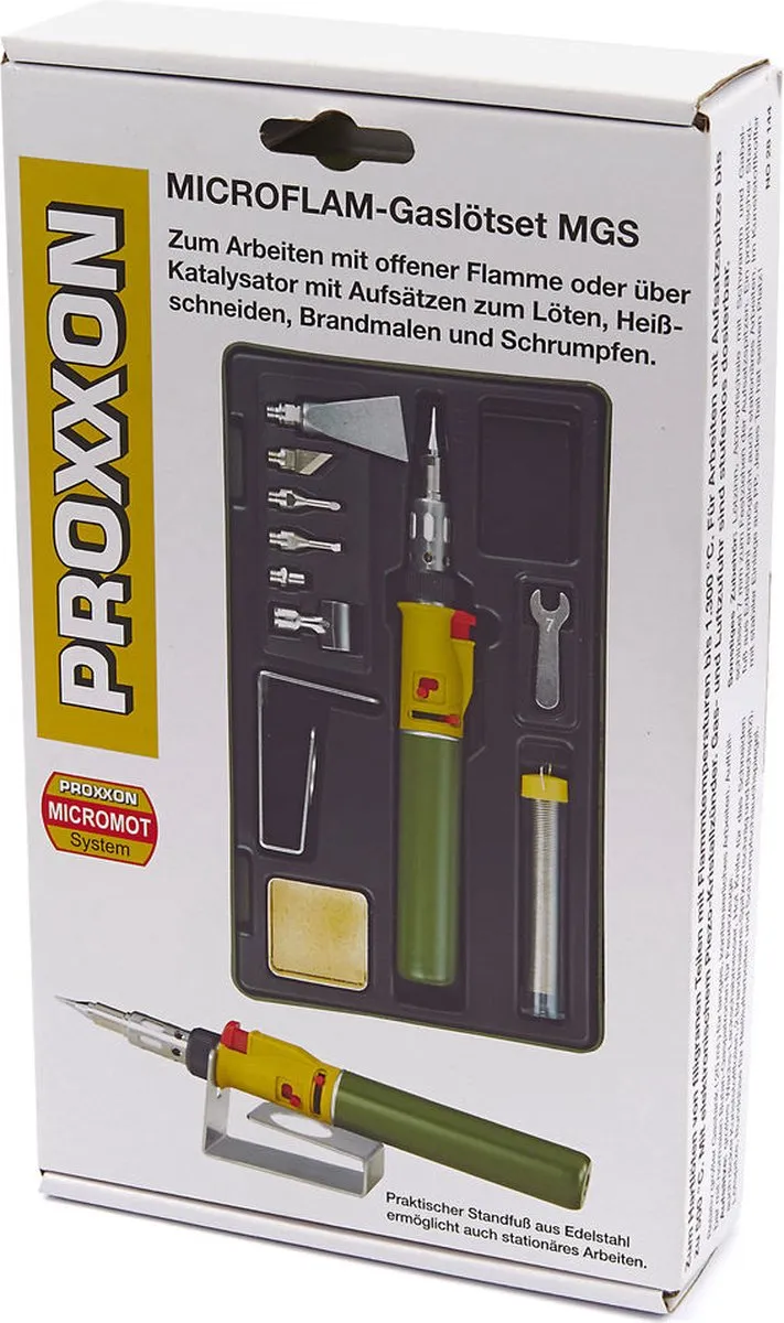 Proxxon Microvlam Gassoldeerset MGS