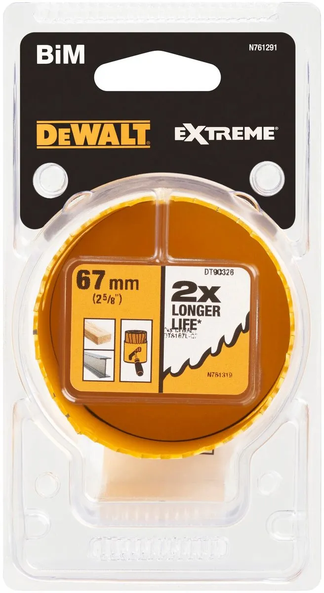 DeWalt DT90326 Gatzaag BiMetaal 67x46,5mm