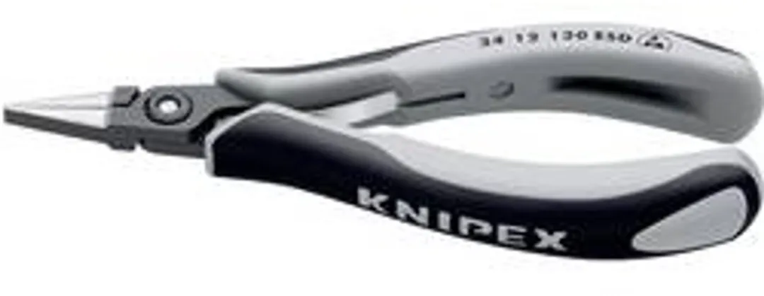 Knipex 34 12 130 ESD Grijptang Platte Bek 130mm