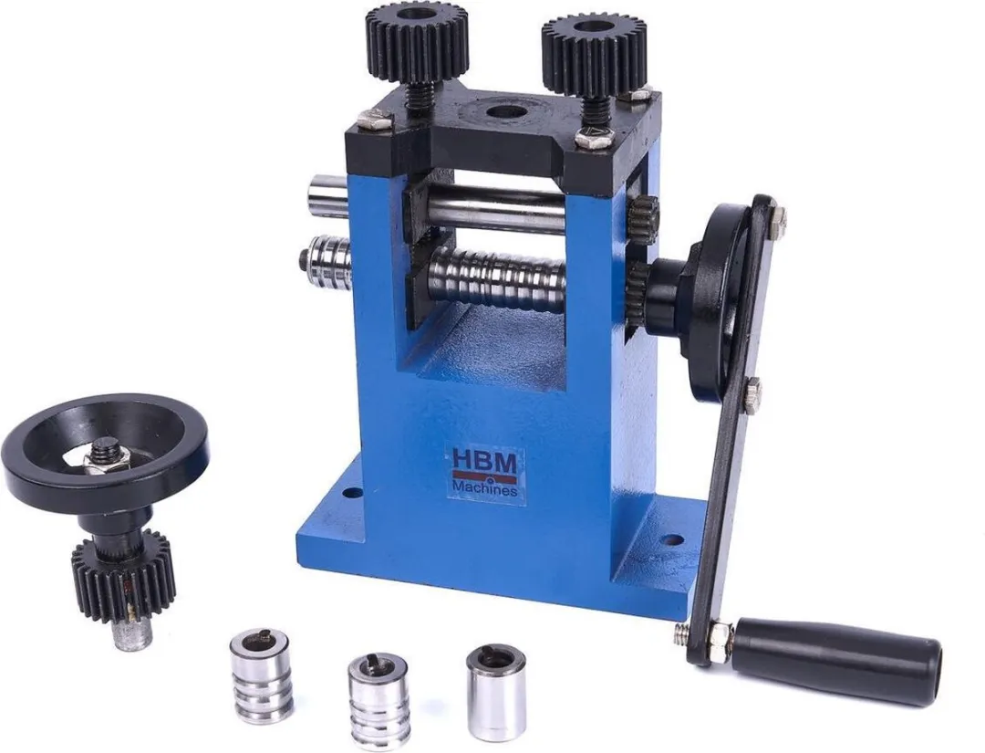 HBM Machines Juweliersstrekwals 4-rollen - afbeelding 6 van 6