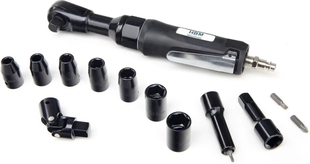 HBM Pneumatische 1/2" Ratelset