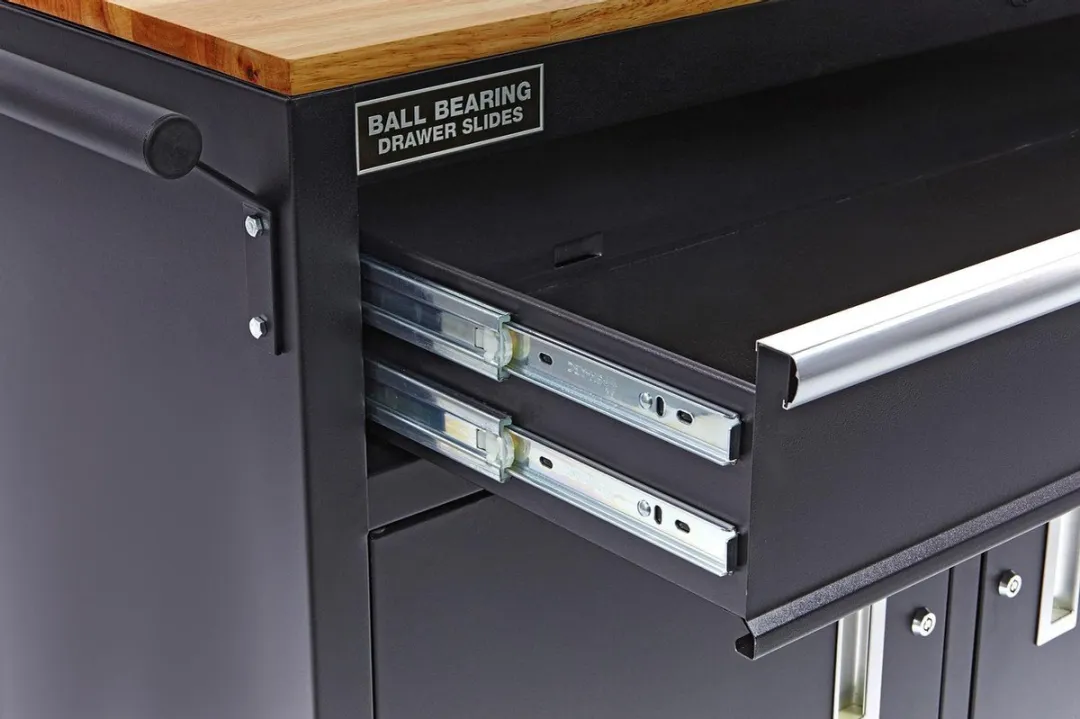 HBM Machines Verrijdbare Gereedschapswagen 117cm - 1 Lade - Zwart
