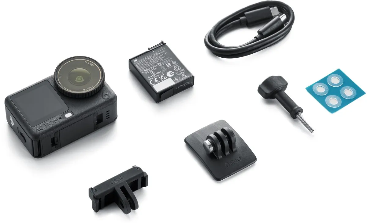 DJI Osmo Action 6 CP.OS.00000505.04 Action Camera - 38MP - Zwart