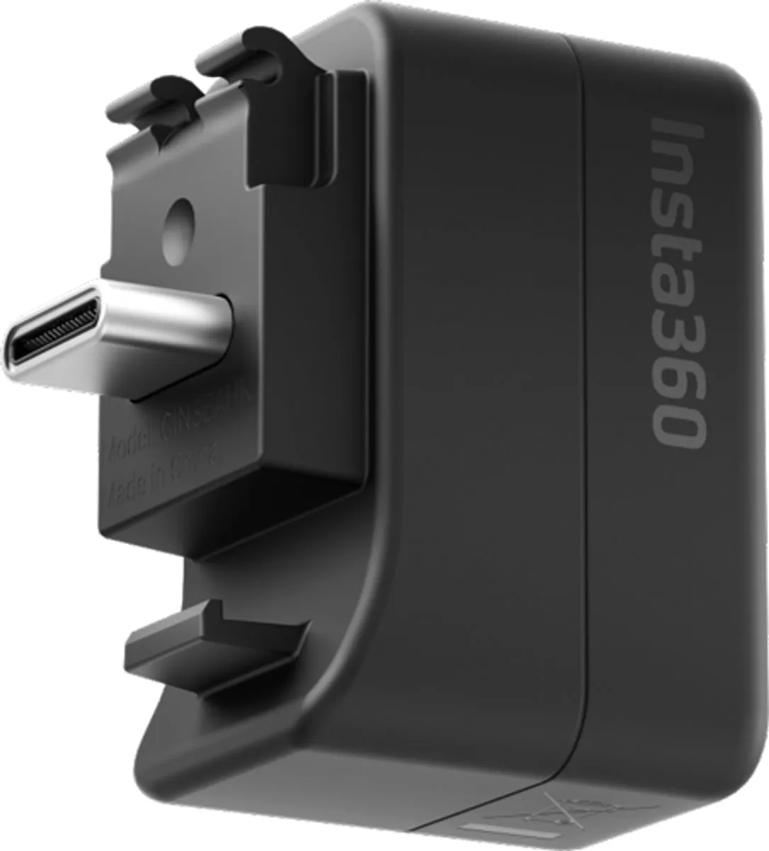 Insta360 X5 Mic Adapter - Microfoon - Zwart - afbeelding 6 van 6