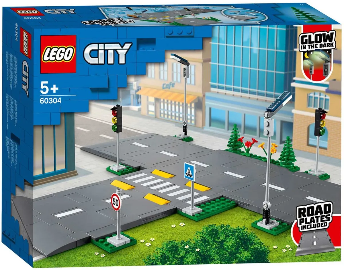 LEGO City Wegplaten 60304 - Multicolor