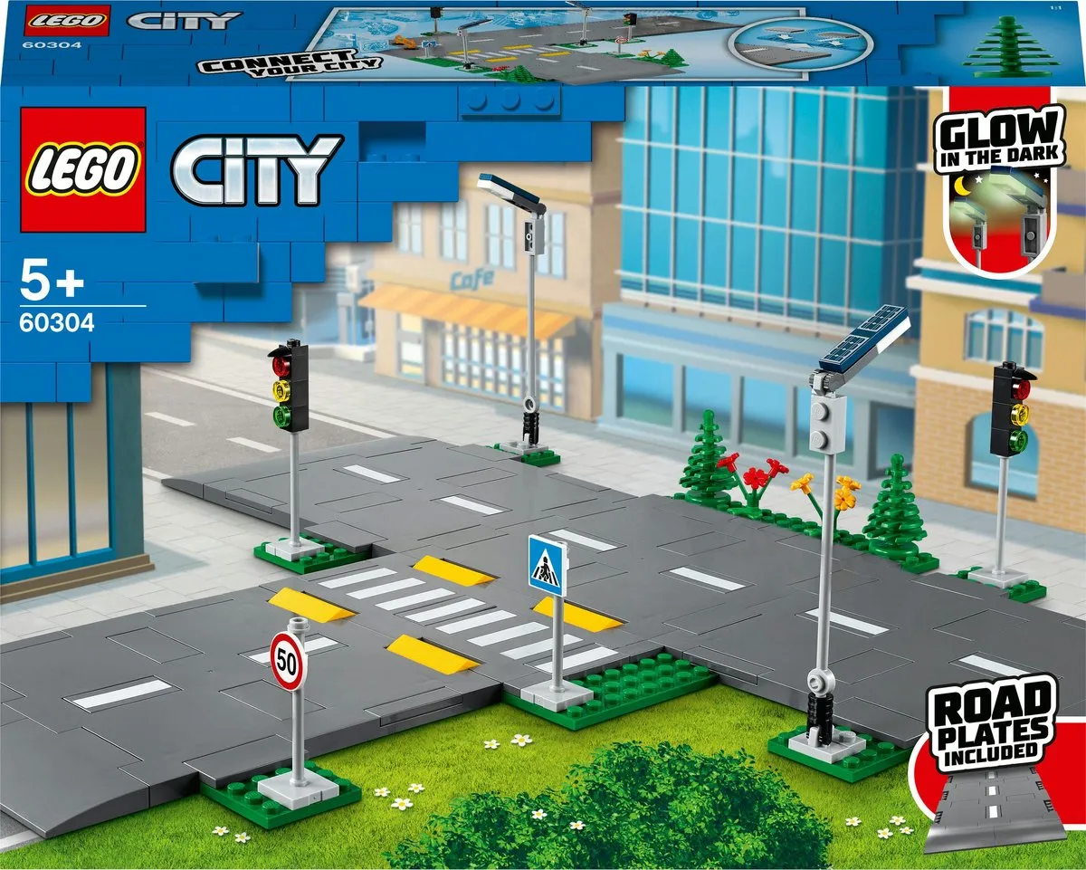 LEGO City Wegplaten 60304 - Multicolor