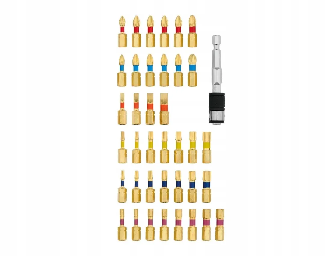 PARKSIDE Schroefbits Set 37-delig - 2-in-1 houder