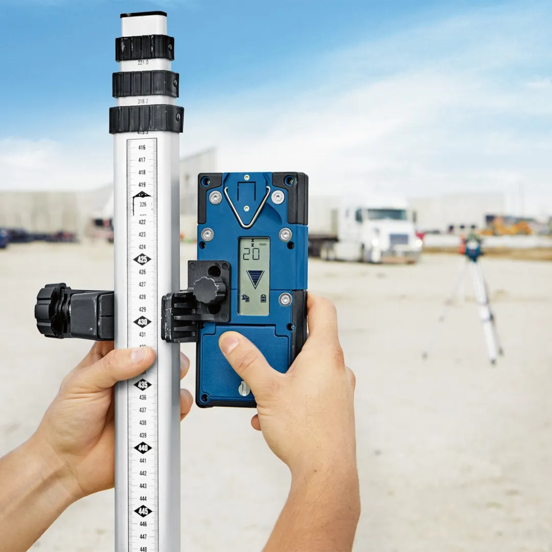 Bosch Professional GRL 650 CHVG Rotatielaser - Groen 18V + LR 65 G - L-Boxx